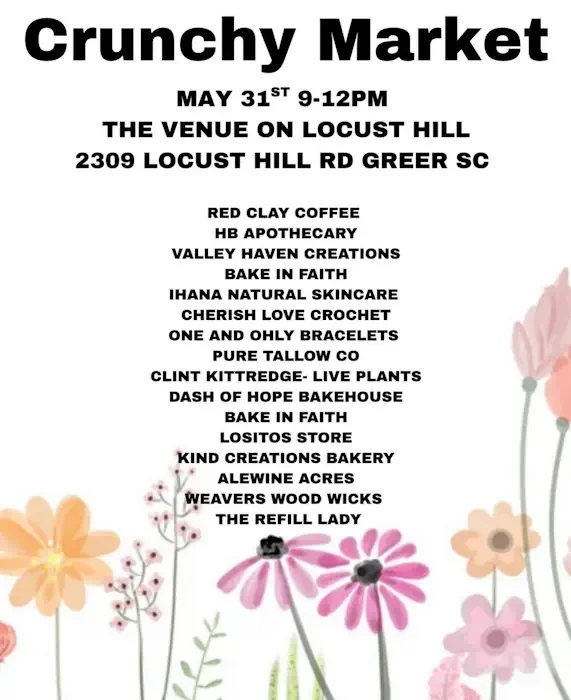 Crunchy Mom's Night Out information leaflet