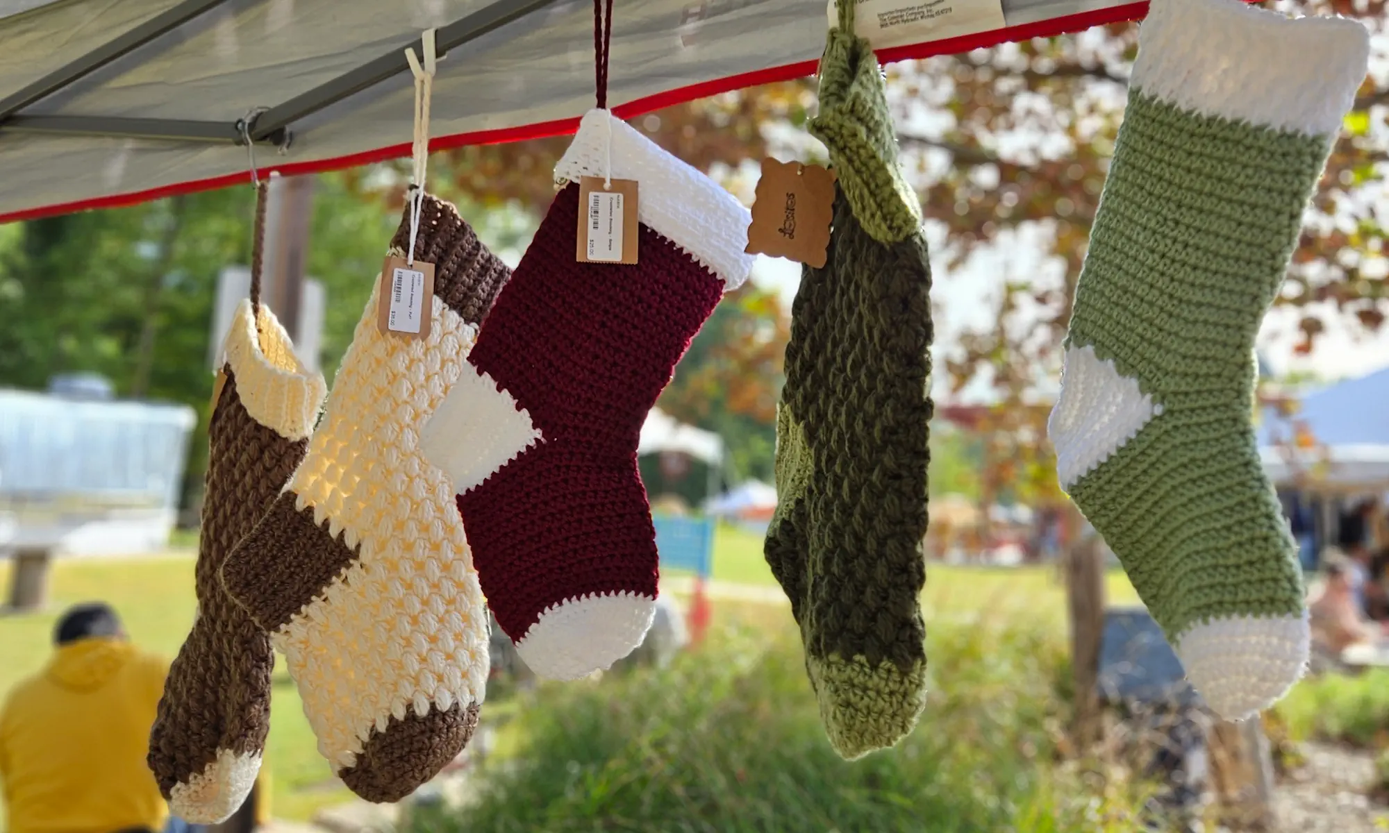 hero image - crocheted items